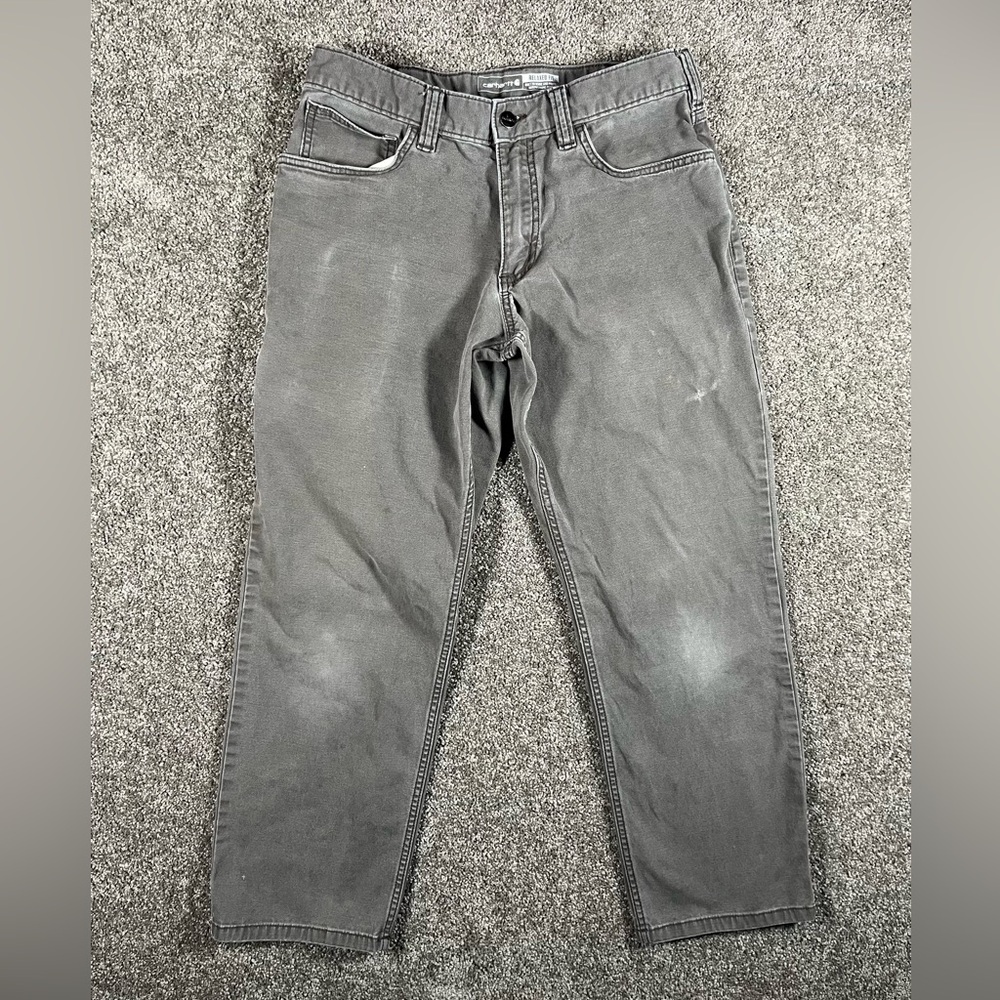 Carhartt Men's Charcoal Slim Jeans